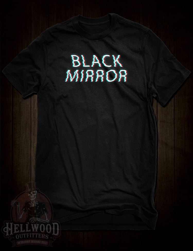 Black Mirror TV series tribute t-shirt