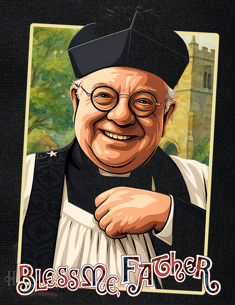 Arthur Lowe classic comedy t-shirt