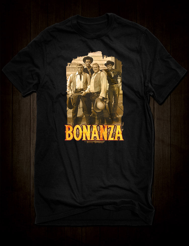 Bonanza t-shirt Classic TV western apparel