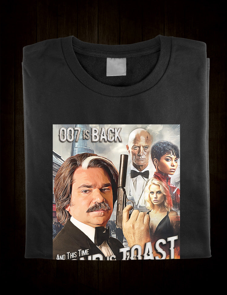 Exclusive Steven Toast Tee - Hilarious Bond Casting Idea