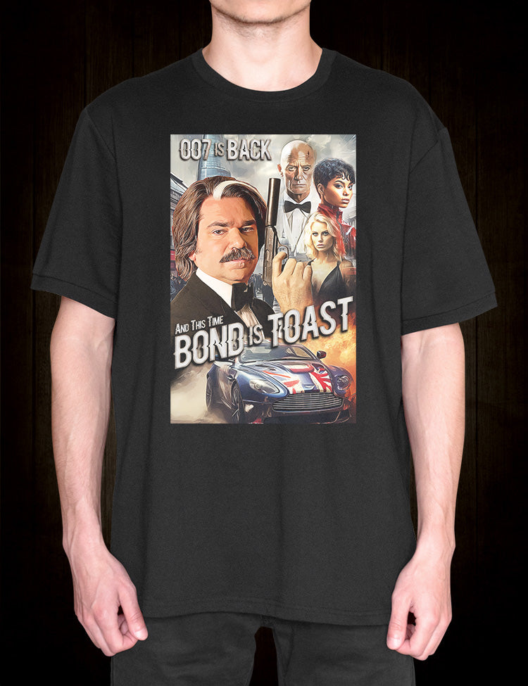 Bond Parody Shirt - Toast for Bond T-Shirt