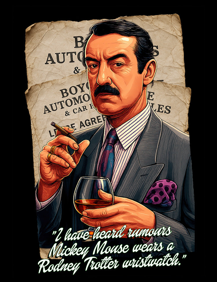 John Challis Boycie British comedy TV apparel