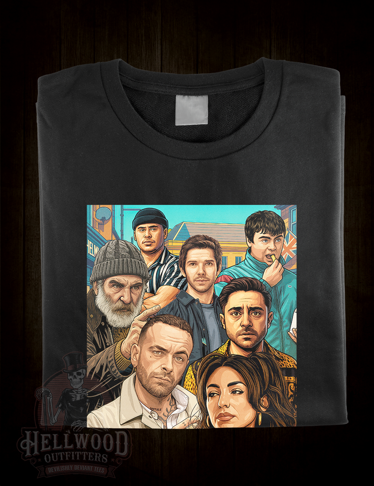 Brassic working-class comedy TV tribute shirt