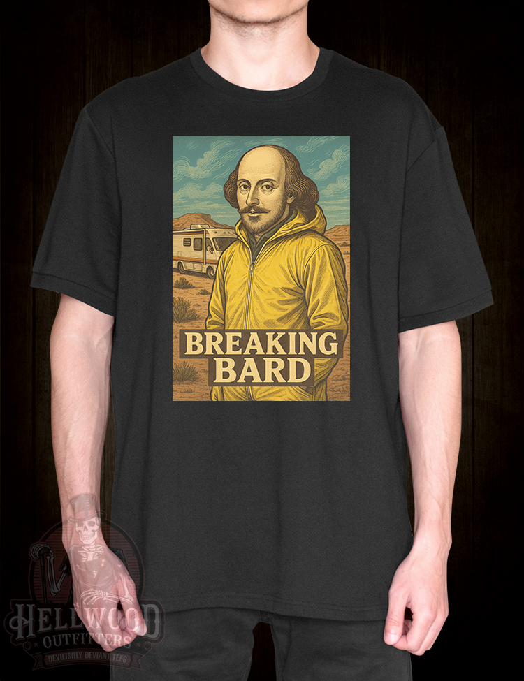 Funny Breaking Bad Shakespeare crossover tee