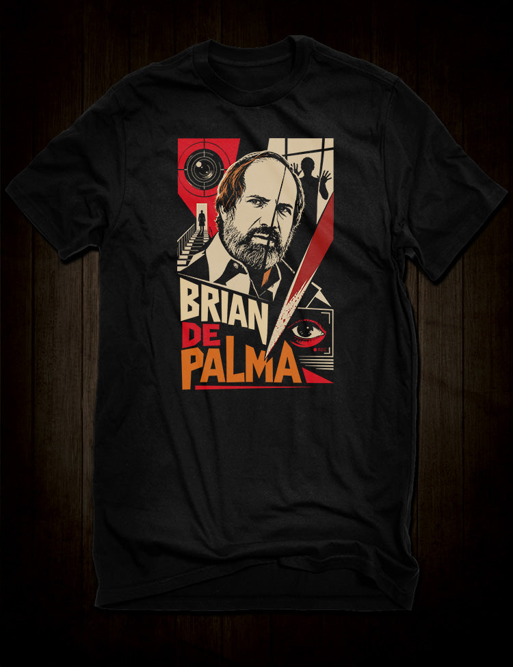 Brian De Palma T-Shirt celebrating the American cult film director