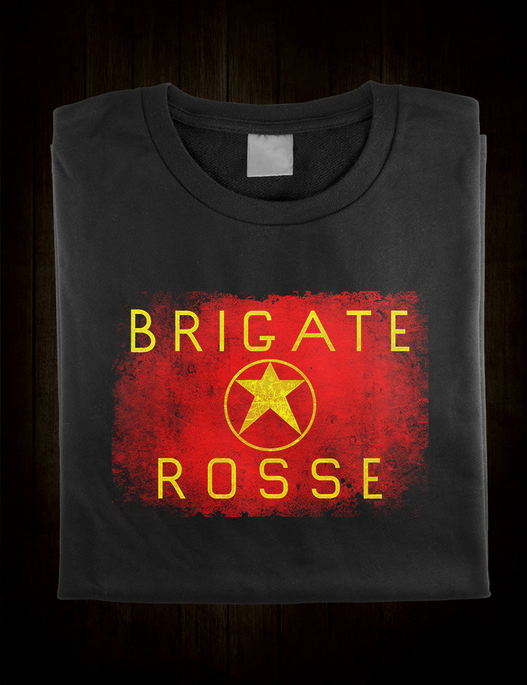 Brigate Rosse red star symbol t-shirt