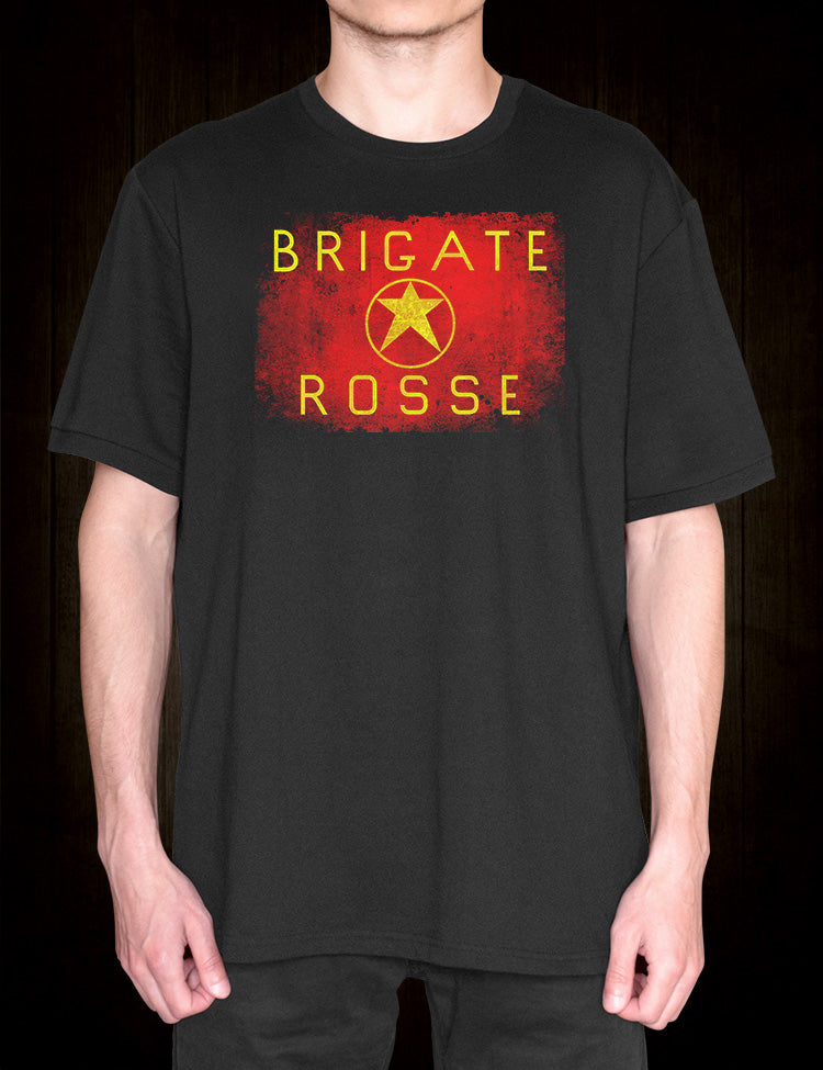 Red Brigade revolutionary t-shirt