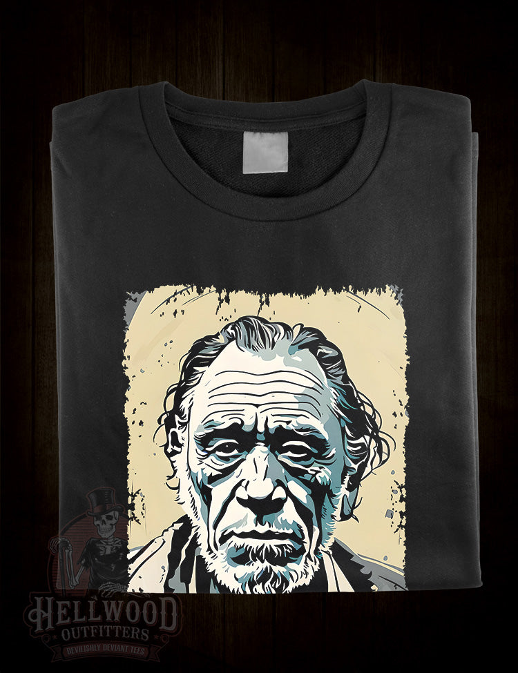 Classic Literature T-Shirt Inspired By Charles Bukowski