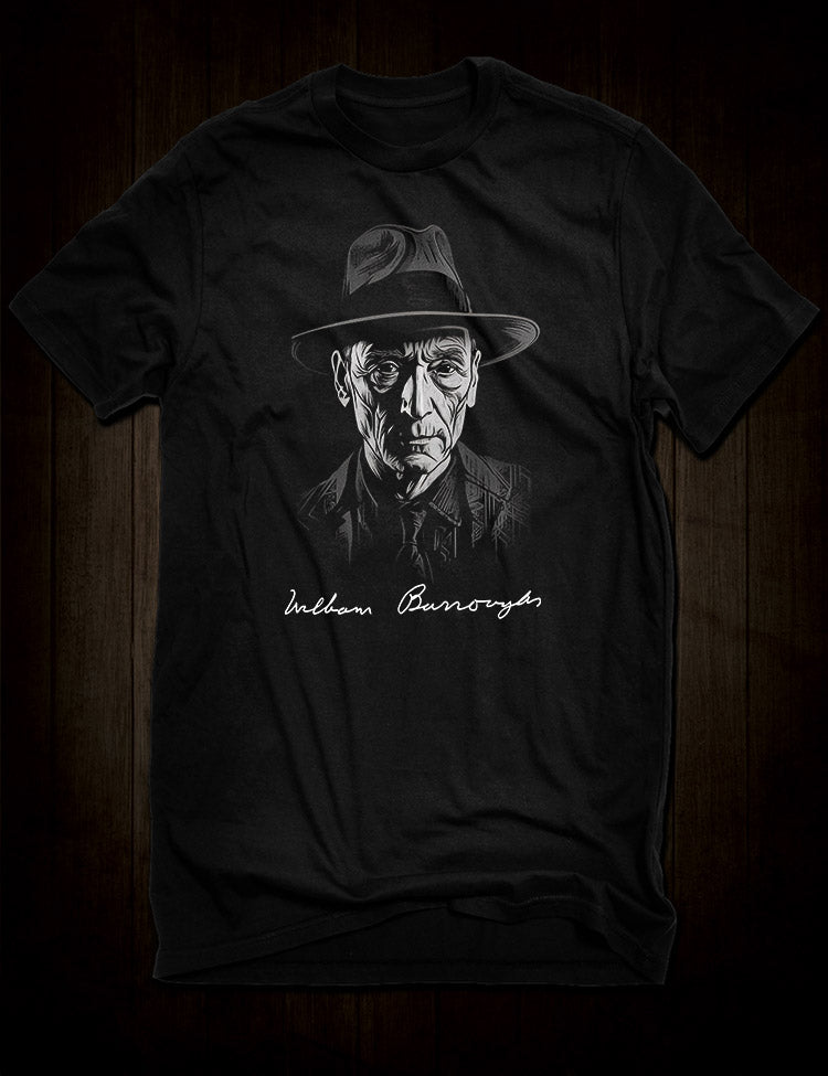 Literary rebellion: William S. Burroughs Signature T-Shirt