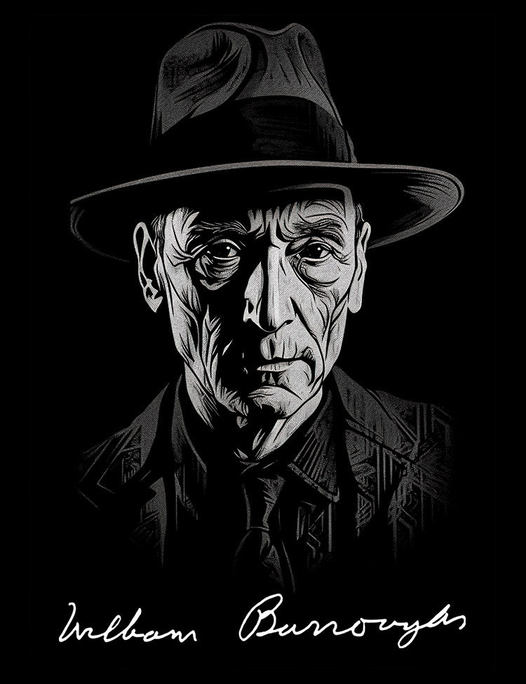 Words that challenge: Burroughs Signature T-Shirt