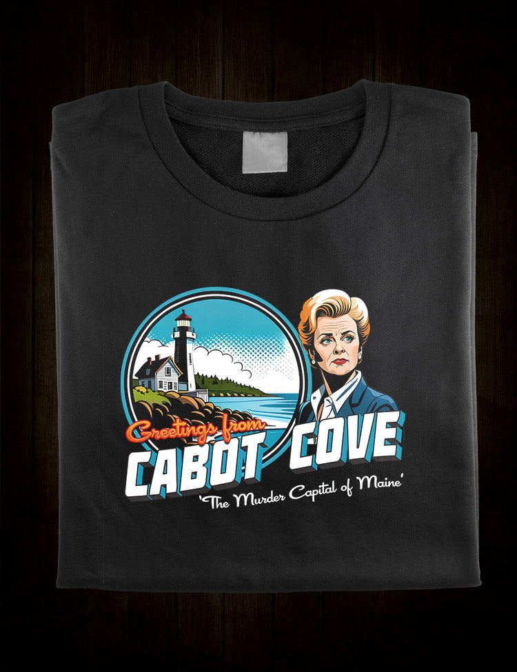 Unique Cabot Cove T-Shirt - Unveiling the Secrets of Maine