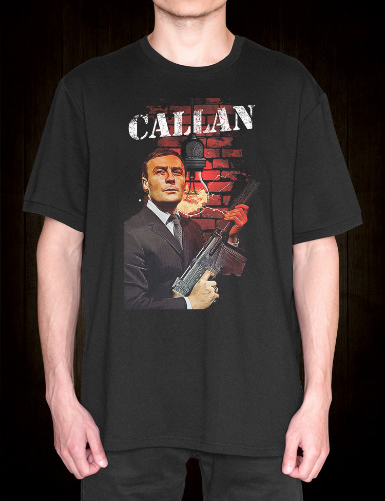 Timeless Television Apparel - Callan Inspired T-Shirt for Cult Show Enthusiasts