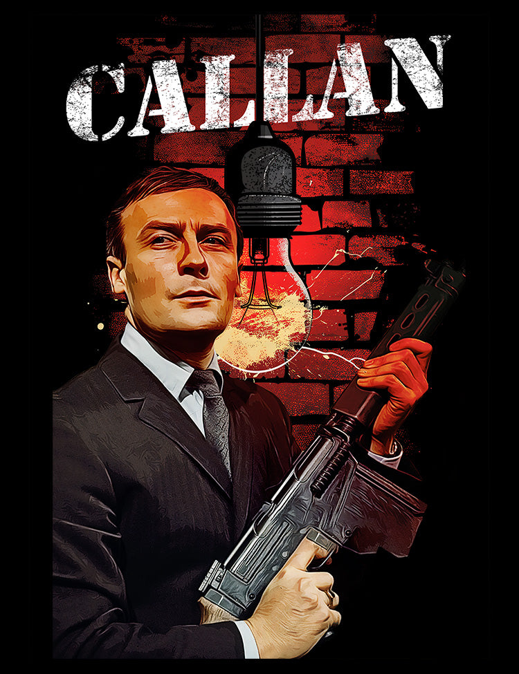 Iconic Spy Thriller Fashion - Callan Tribute Tee for TV Fans