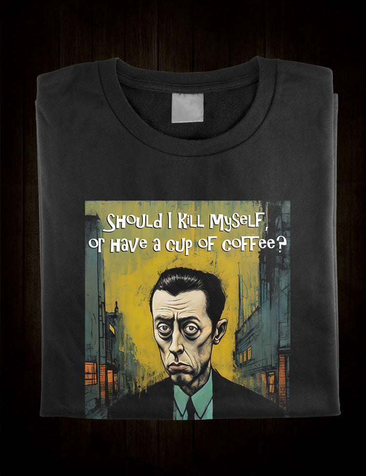 Albert Camus T-Shirt: A Thought-Provoking Tee for the Absurdist in Your Life