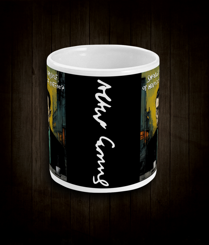 Albert Camus Coffee Quote Ceramic Mug