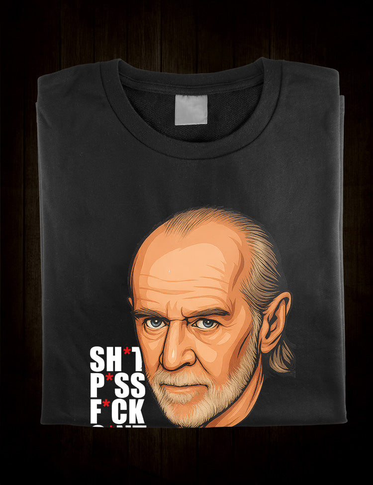 George Carlin free speech tribute shirt