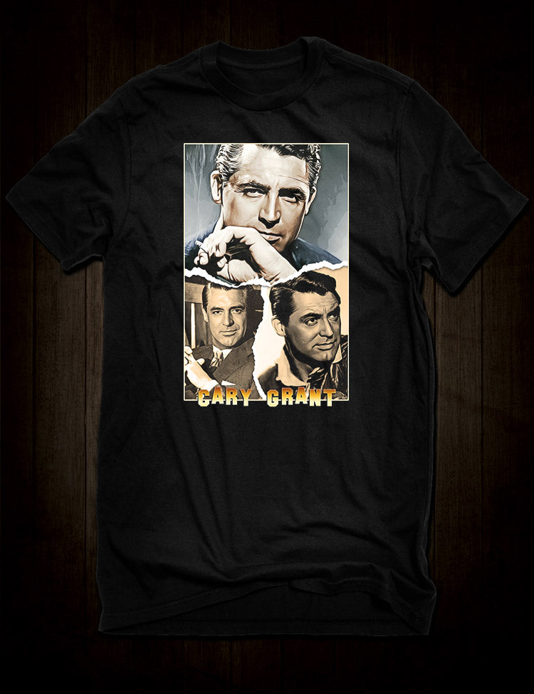 Cary Grant Hollywood legend tribute t-shirt