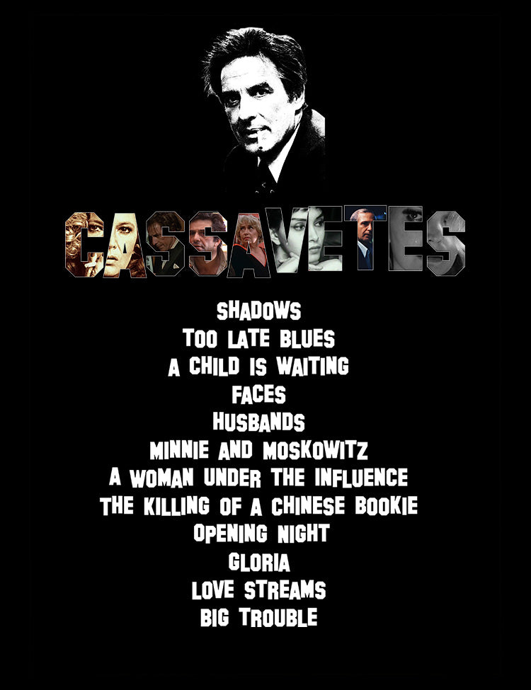 John Cassavetes Film Maker T-Shirt