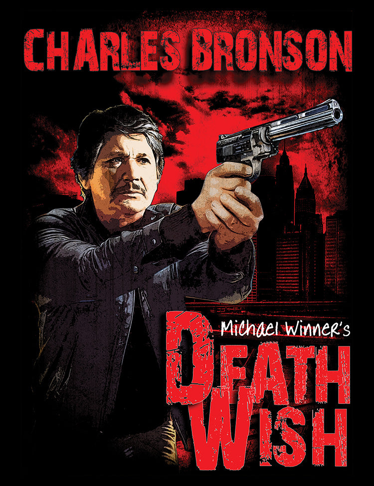 Michael Winner film merchandise Death Wish t-shirt