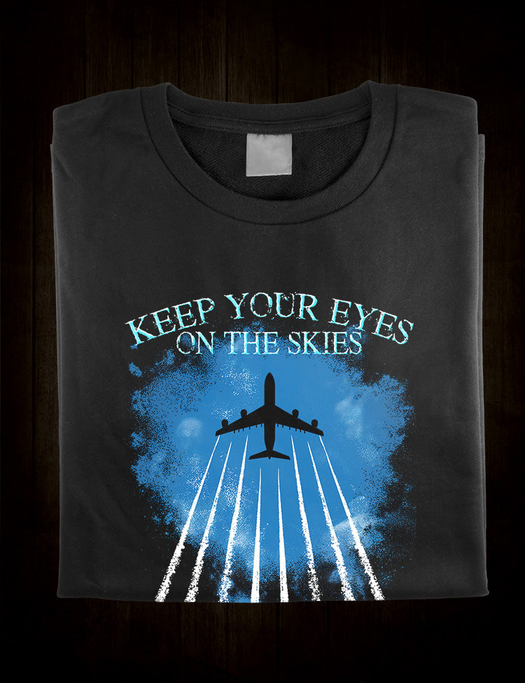 Chemtrails government cover-up t-shirt