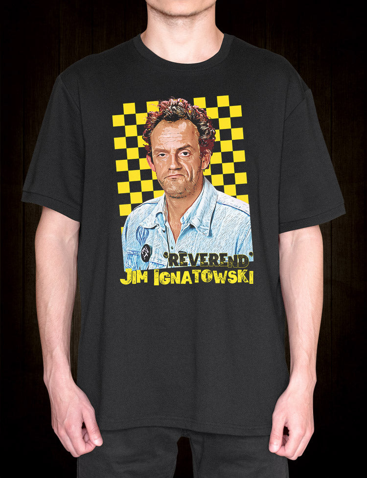 Reverend Jim Taxi TV show t-shirt