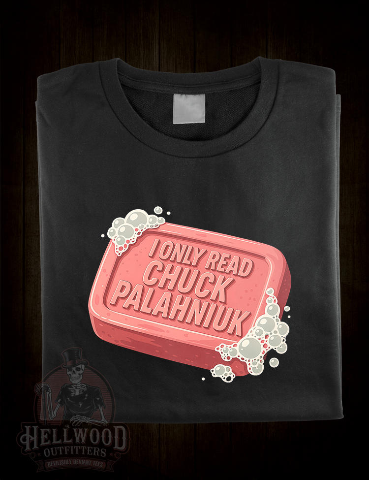 Edgy literature reader apparel