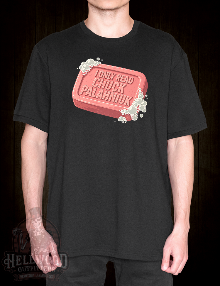 Chuck Palahniuk books inspired graphic tee