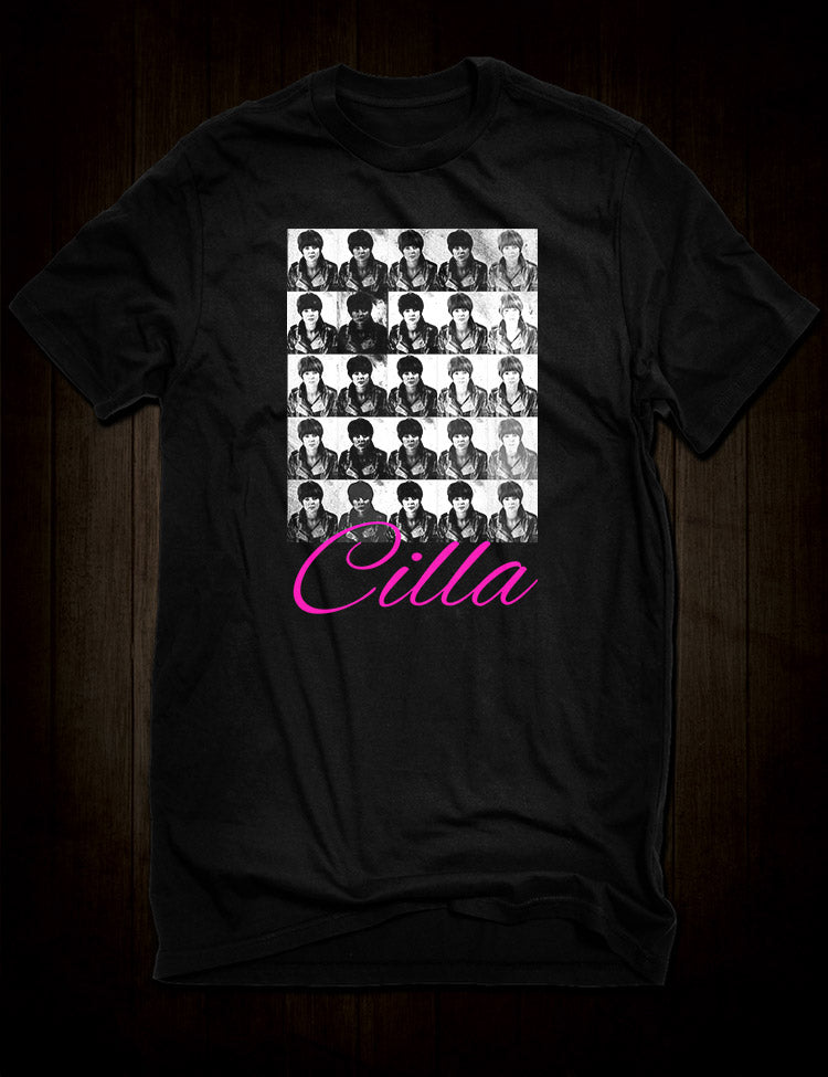 Vibrant pop art: Cilla Black T-Shirt