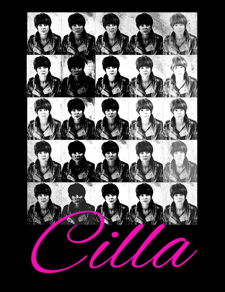 Warhol Inspired Cilla Black Pop Art T-Shirt