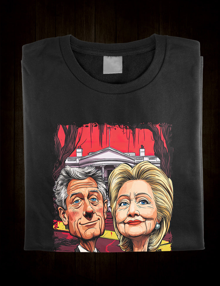 Unsolved mysteries Clinton conspiracy clothing