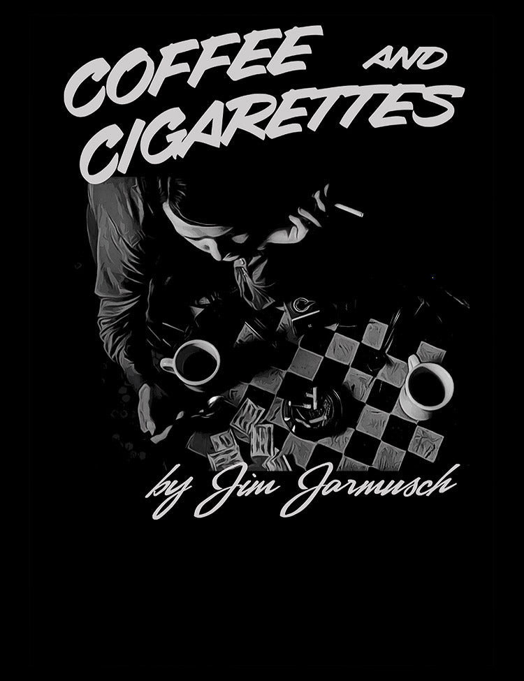 Vintage Style Coffee and Cigarettes Shirt - Iconic Film Tribute
