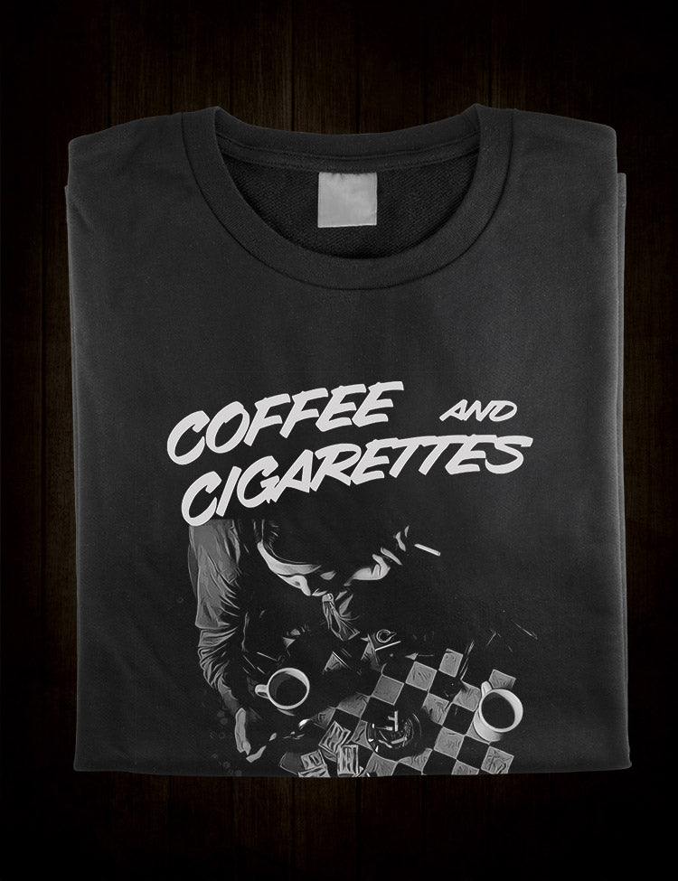 coffee and cigarettes t shirt Coffee and Cigarettes T-Shirt: A Tribute to Jim Jarmusch's Iconic Film 3XLarge coffee and cigarettes t shirt Coffee and Cigarettes T-Shirt: A Tribute to Jim Jarmusch's Iconic Film 3XLarge