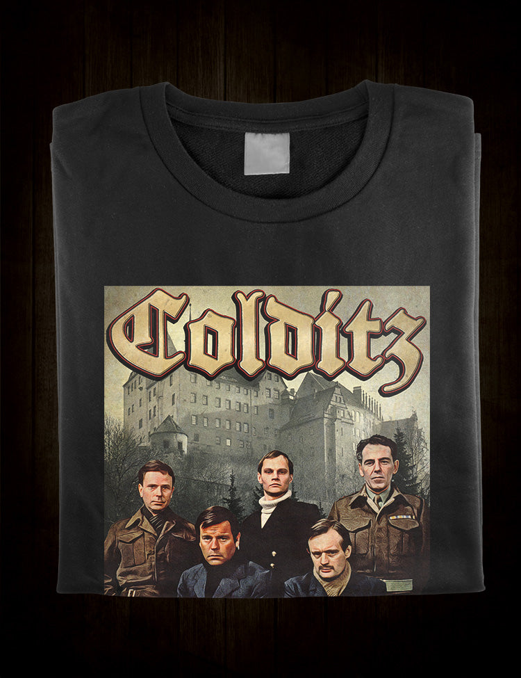 Colditz t-shirt for those who love classic television and nostalgic storytelling