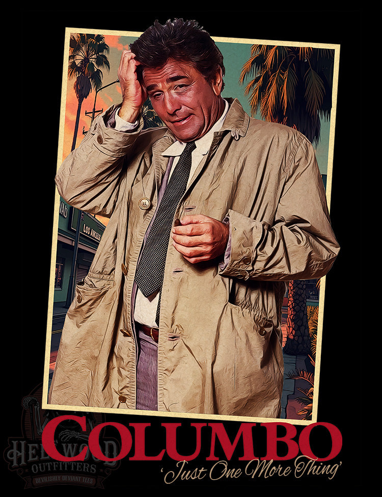 Detective Lieutenant Columbo fan homage shirt