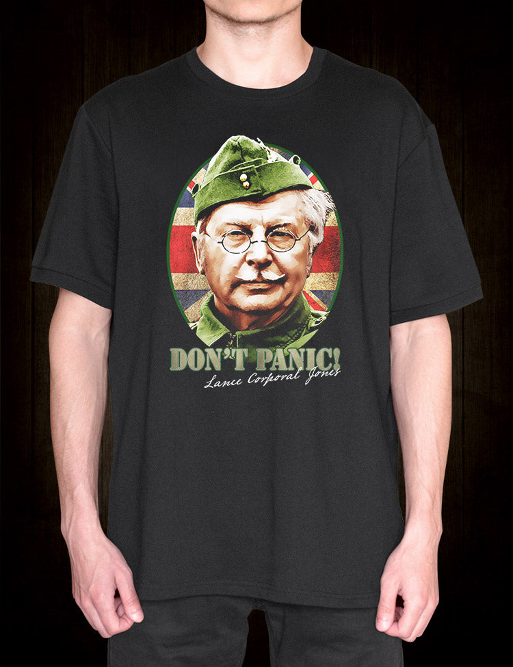 Jovial Jones: Dad's Army Lance Corporal Jones T-Shirt