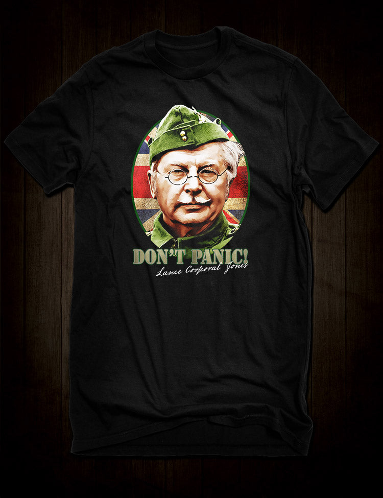 Comic calamity: Lance Corporal Jones Graphic Tee