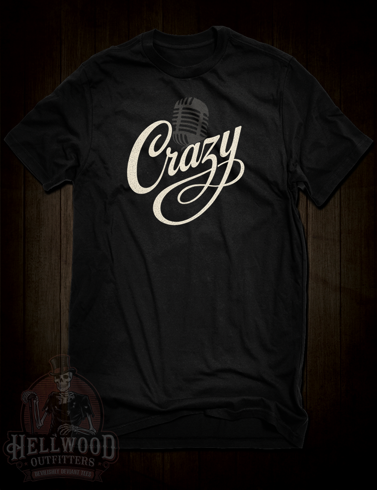 Crazy by Patsy Cline country music tribute shirt