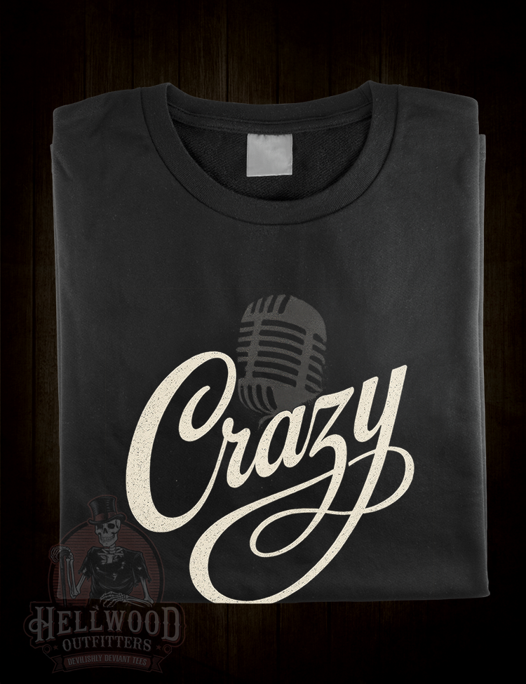 Legendary song Crazy 1961 Patsy Cline tee