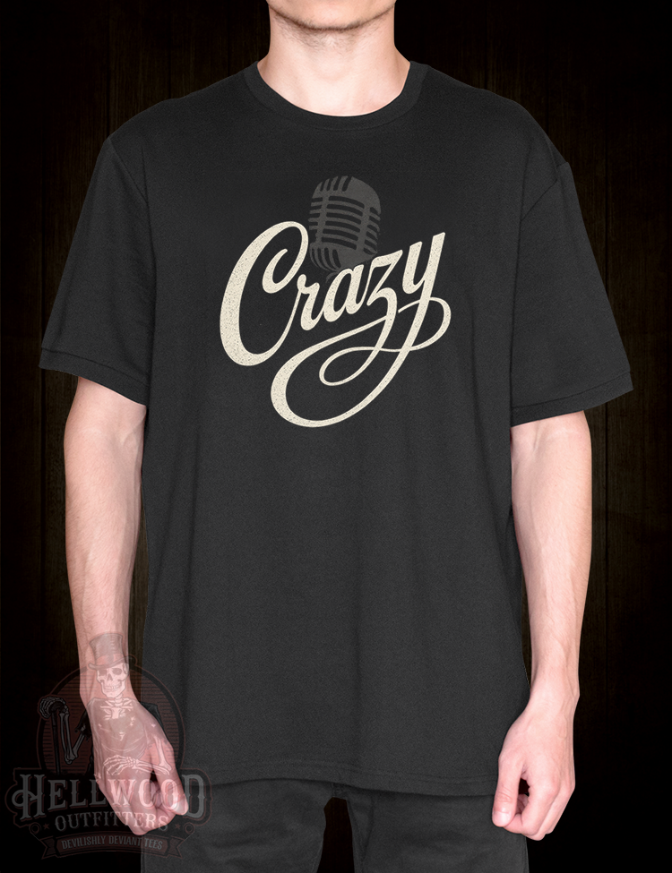 Legendary song Crazy 1961 Patsy Cline tee