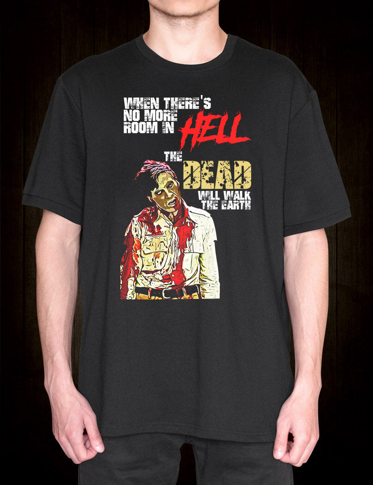Romero zombie cult classic shirt design