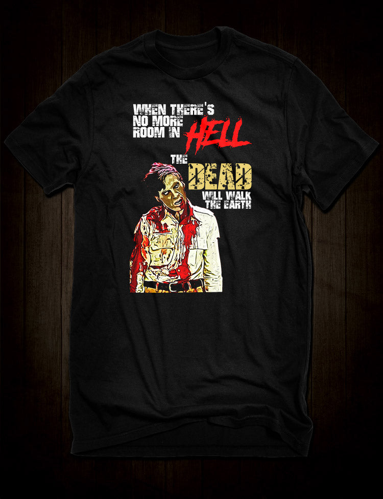 Dawn of the Dead quote zombie t-shirt