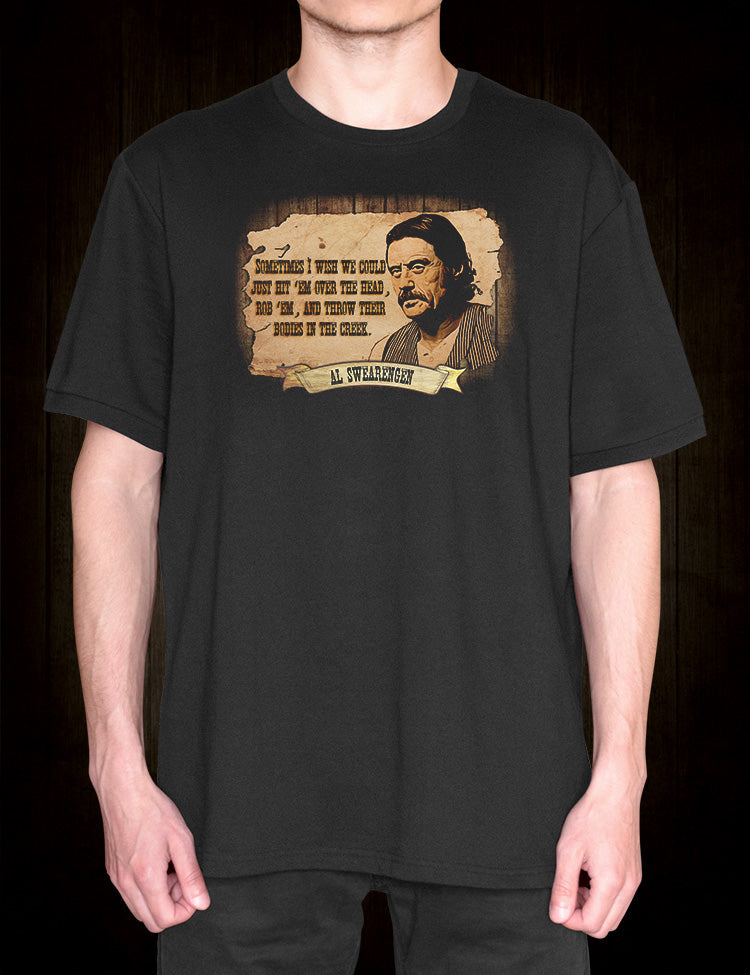 Exclusive Al Swearengen Tee - Deadwood Tribute Shirt