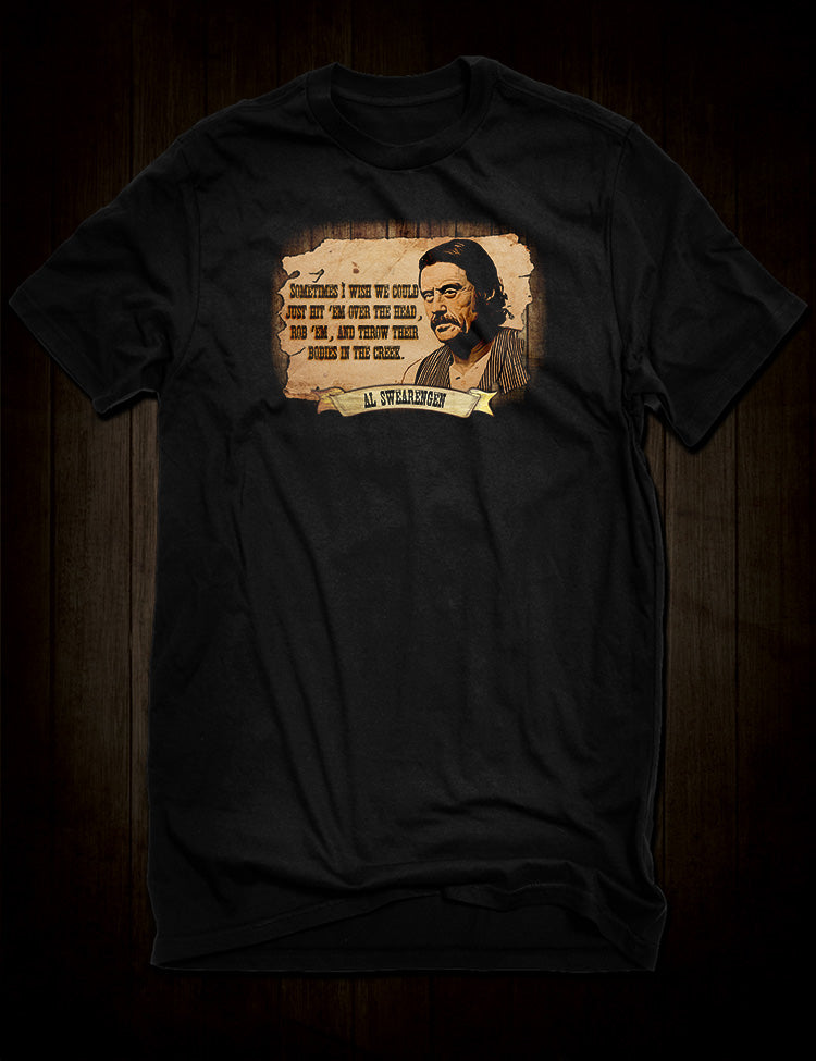 Al Swearengen Deadwood T-Shirt - Iconic Character Apparel