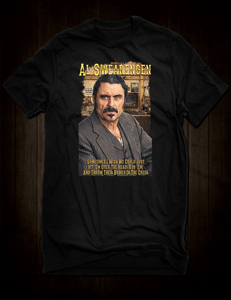 Al Swearengen Deadwood t-shirt design