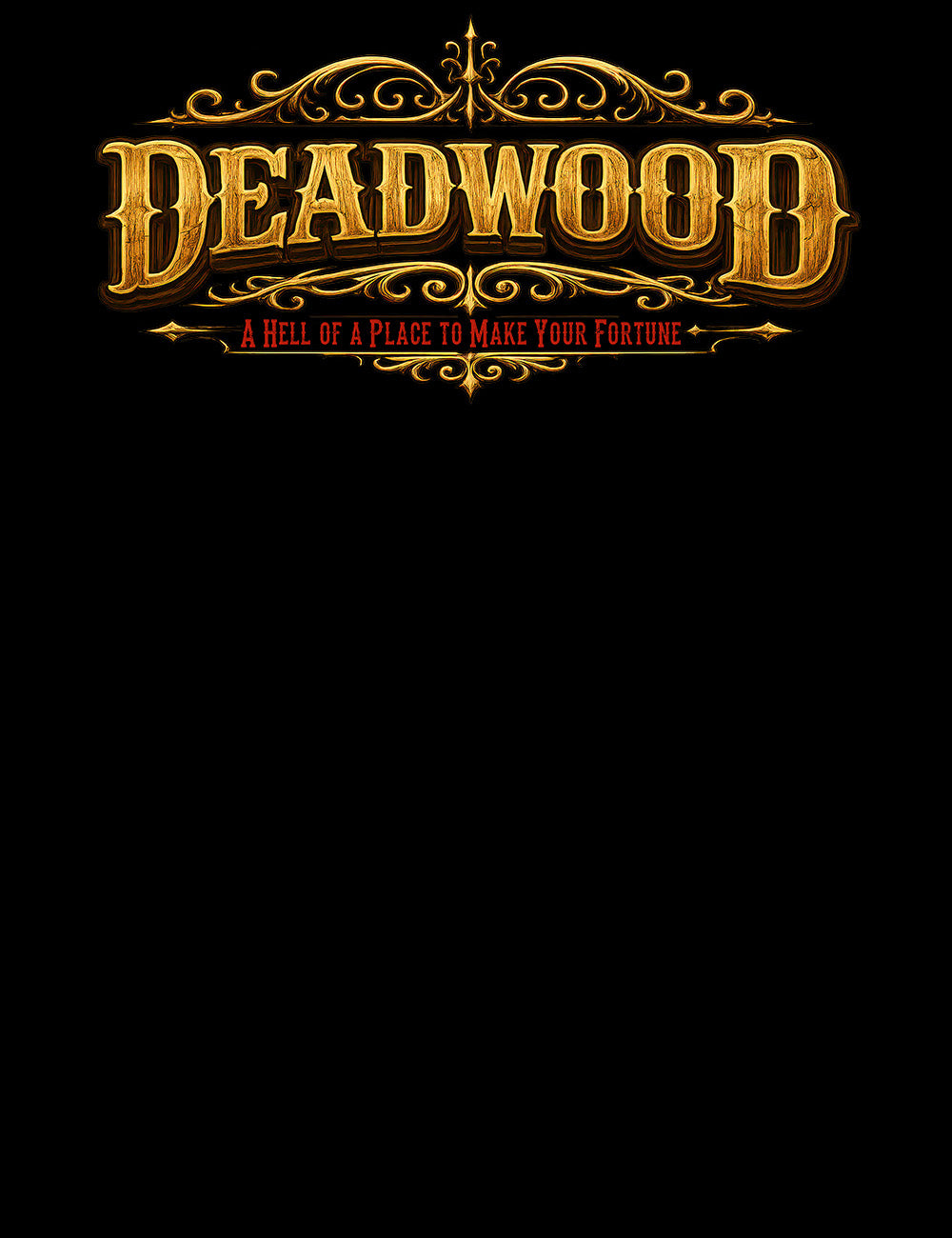 Brad Dourif Deadwood t-shirt design