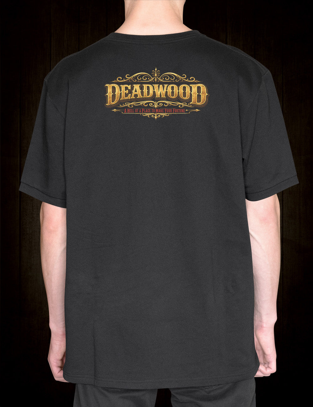Deadwood Doc Cochran portrait graphic tee