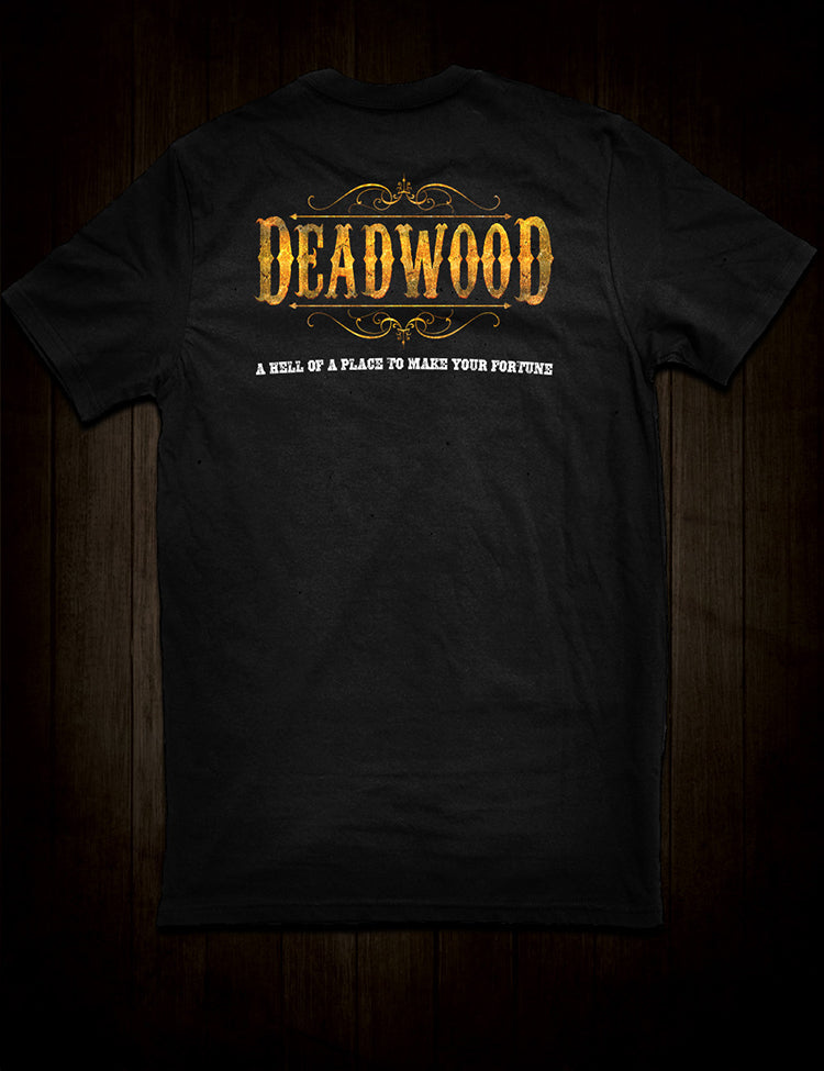 Legendary Deadwood Character Tee - Cy Tolliver Shirt