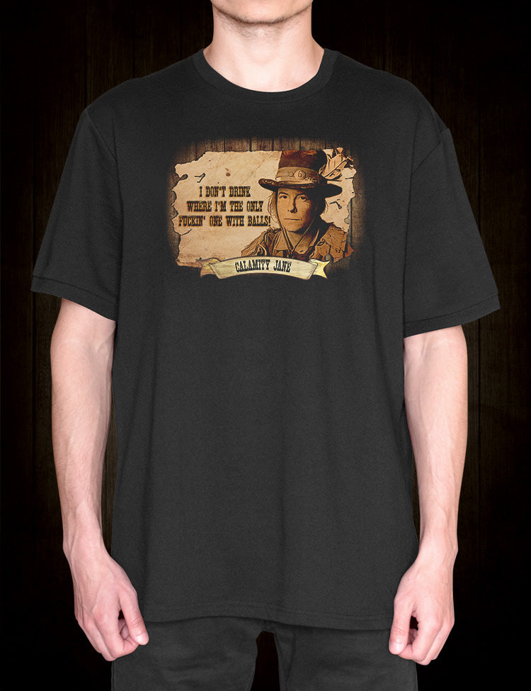 Exclusive Calamity Jane Tee - Deadwood Tribute Shirt