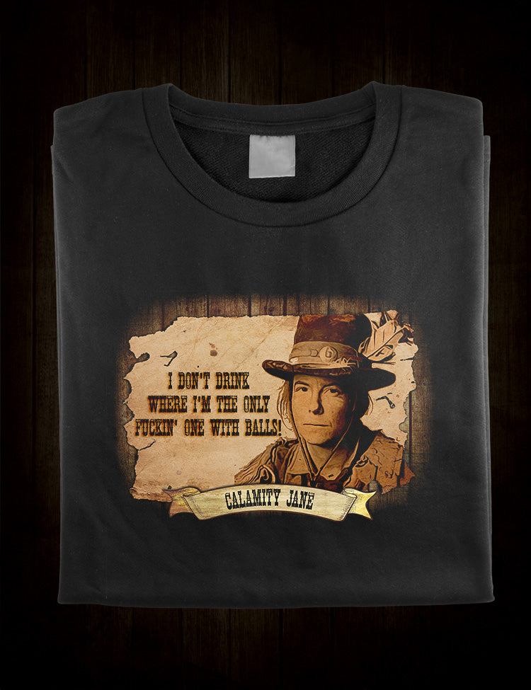 Beloved Deadwood Character Shirt - Calamity Jane Tee