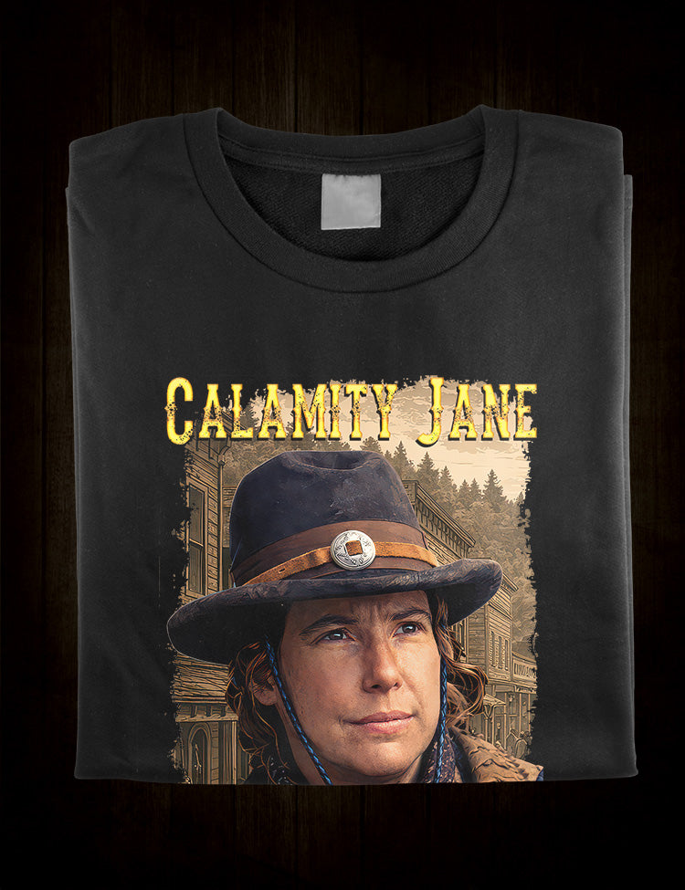 Calamity Jane western character t-shirt